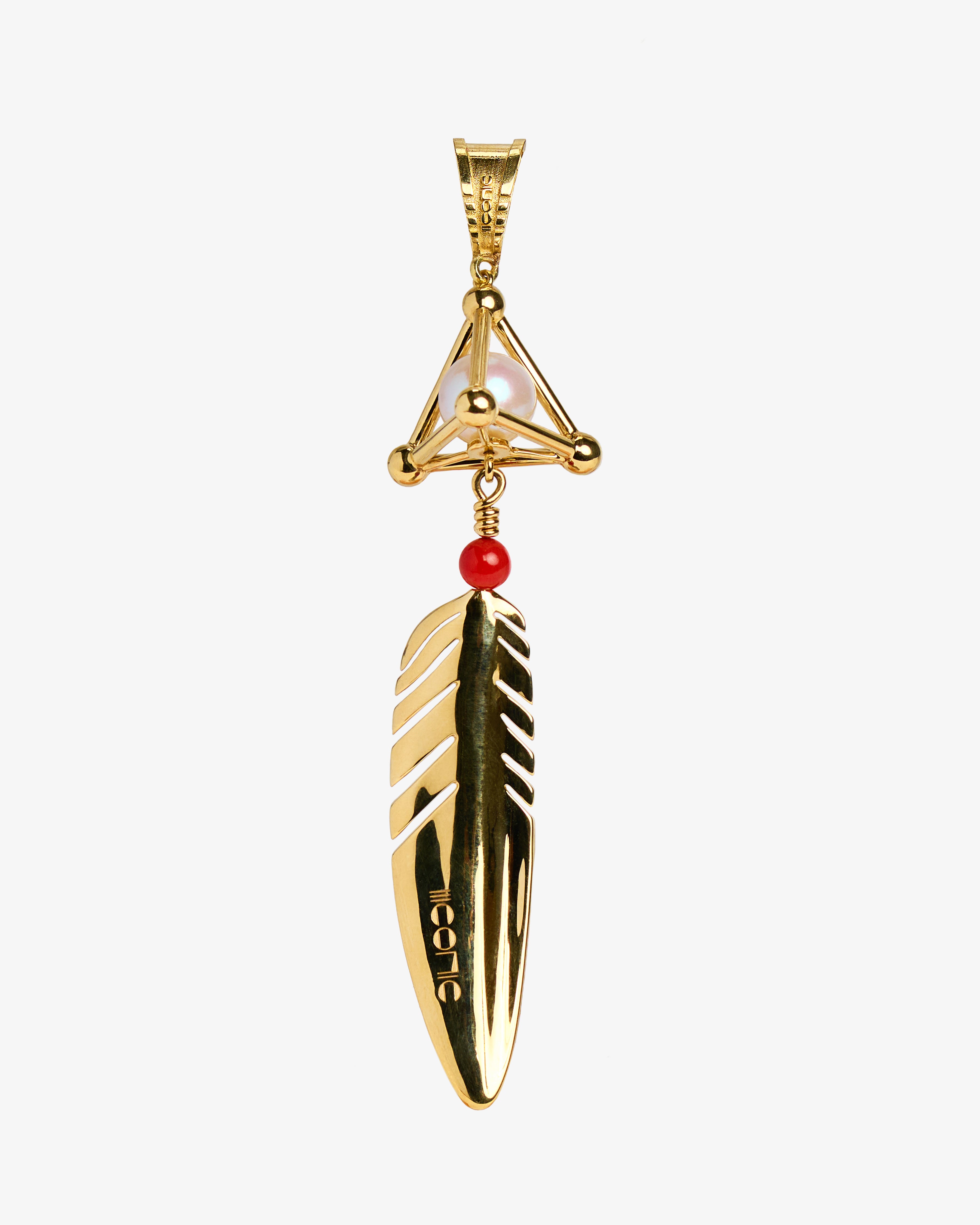 WISDOM FEATHER PENDANT