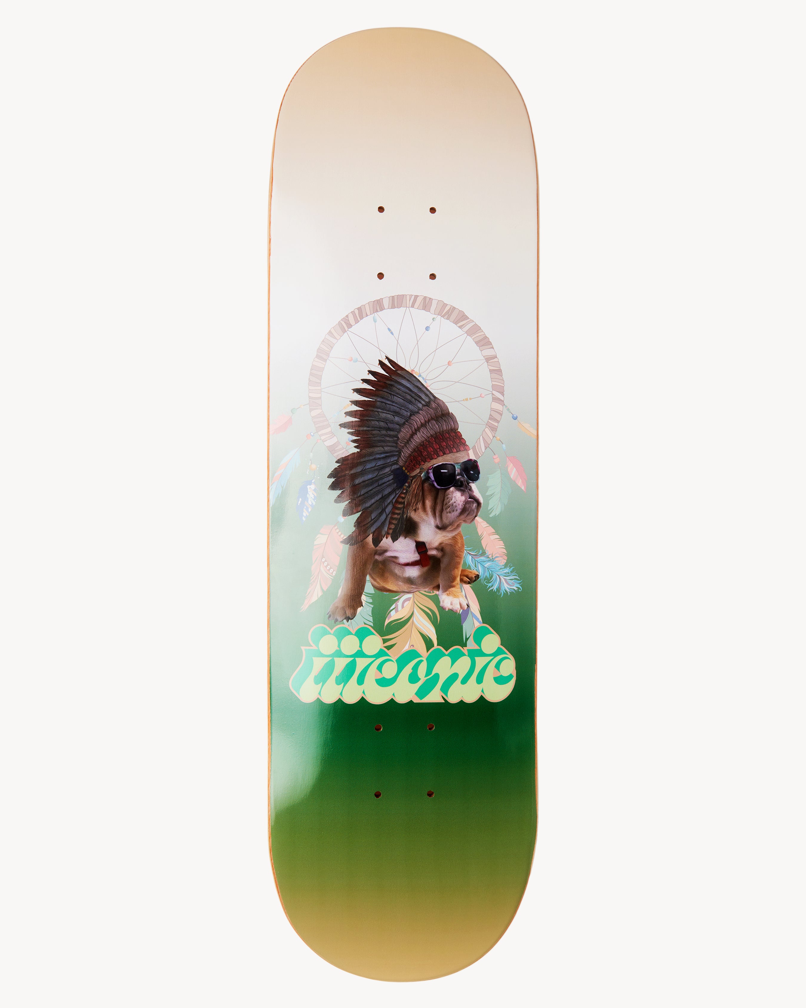 SACRED BULLDOG SKATE DECK